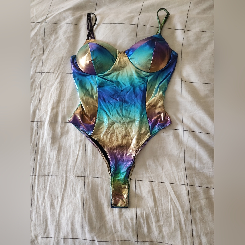 Metallic Body Suit